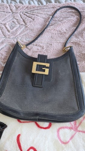 Gucci black leather - gucci, shoulder
