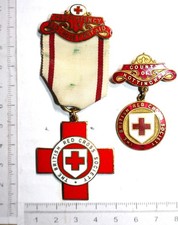 Nottingham British Red Cross Society First Aid Medals