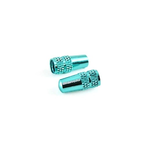 Bianchi valve cap celeste - bianchi, 2pcs