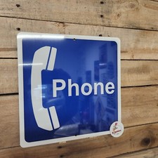 PHONE sign, VINTAGE STYLE