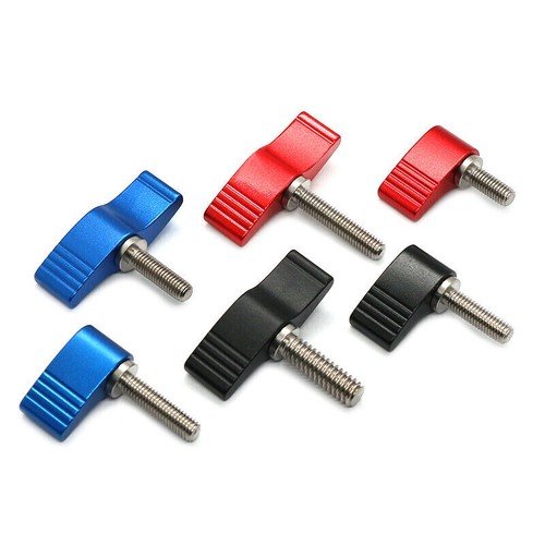 Clamping thumb screw - tee, 7/t