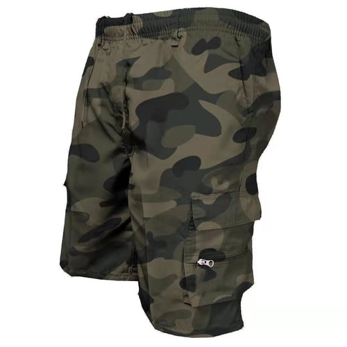 Mens cargo shorts elasticated - shorts,