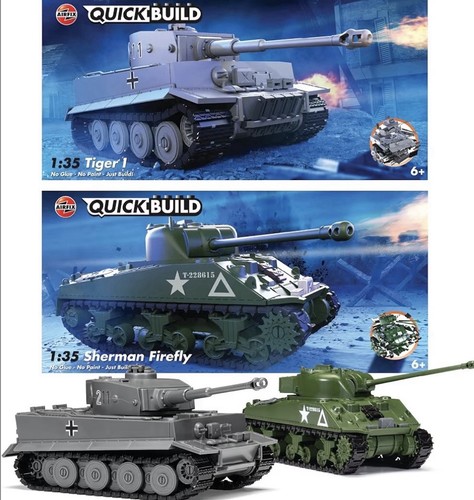 Airfix quickbuild ww2 duo - 2x,
