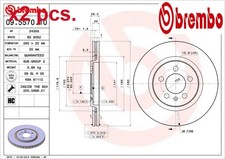 X2 PCS FRONT BRAKE DISC SET