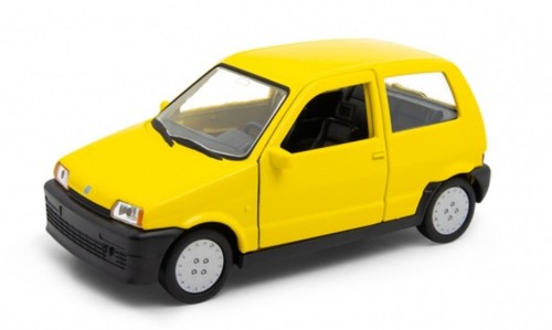 Welly fiat cinquecento yellow - fiat,