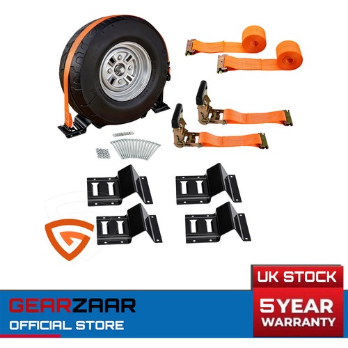 Heavy duty wheel - 2x, chock