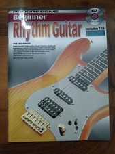Rhythm Guitar Beginner Music Tuition Book + CD