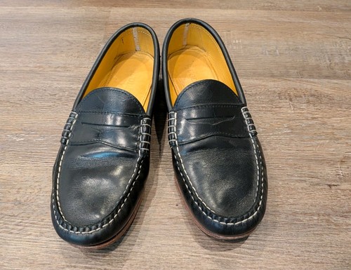 Quoddy penny loafer - black, cxl