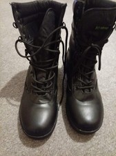 Kombat army cadet Patrol Boots Size 10 Black BNWT  Military