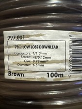 75 Ohm Low Loss Downlead Low