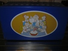 Vintage Large Tetley Tea Blue Tin