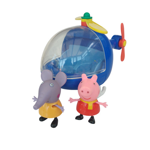 Peppa pig helicopter - pig's,