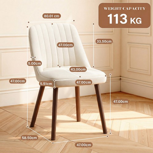 Set upholstered dining - set, 2