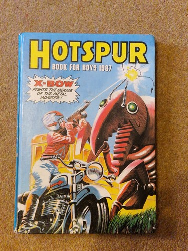 1987 hotspur comic book - comic,