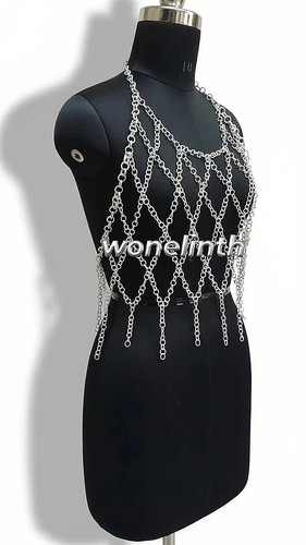 Medieval aluminum chainmail - aluminum,