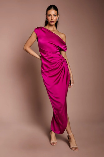 Coast magenta maxi dress - coast,