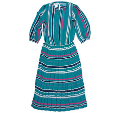 Berkertex Ladies Green Striped