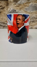 Nigel Farage Reform Cup Mug