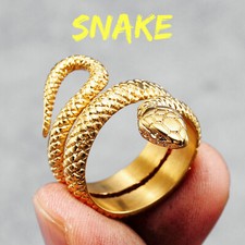 Snake Animal Ring 316L