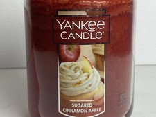Yankee Candle Company Sugared Cinnamon Apple Large Jar Candle