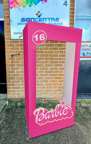 Barbie box prop - barbie,