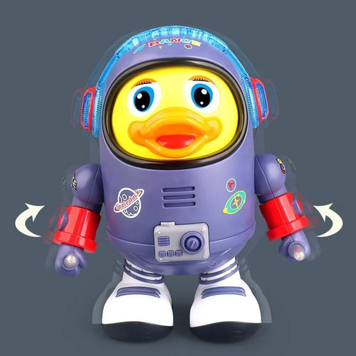 Dancing astronaut duck toy - dancing,