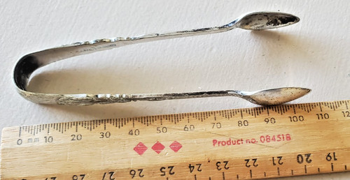 Antique sugar tongs epns - epns, spoon