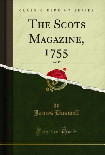 The scots magazine - magazine,, 1755,