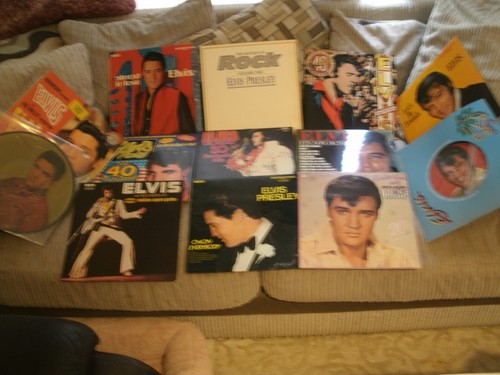 Elvis job lot records - elvis,,