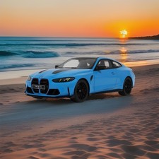 BMW M4 CS - Riviera Blue -