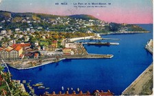 Nice - The Harbour and the Mont-Boron (Rostan & Munier)