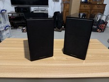 Bowers & Wilkins CM1 S2 Bookshelf Speakers Black Excellent Condition