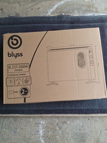Blyss convector heater 2000w - convector,