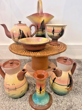 7 Vintage Devon Studio Pottery