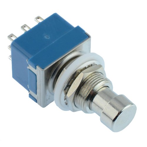 Latching foot switch - latching,