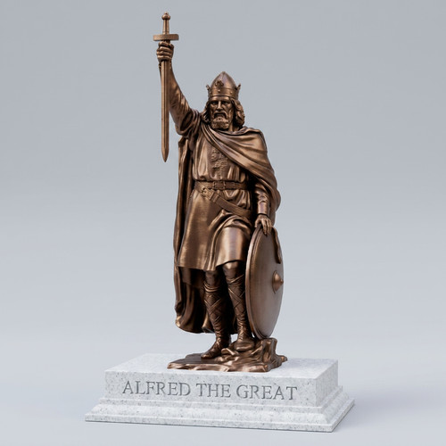 King alfred the great - alfred, statue
