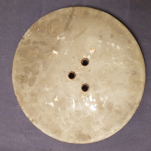Antique clock face - dial, back