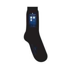 Doctor Who Blue Tardis Black