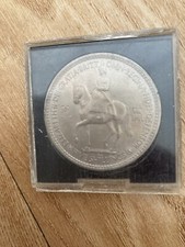 1953 Queen Elizabeth II Coronation Crown Commemorative Five 5 Shilling Coin