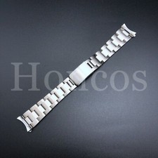 19MM OYSTER WATCH BAND SOLID STAINLESS STEEL BRACELET FITS FOR 78350 ROLEX DATE