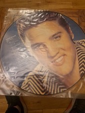 ELVIS PRESLEY - Tribute to Elvis 2 sided 12” pic disc LP album set RCA/BMG  1987