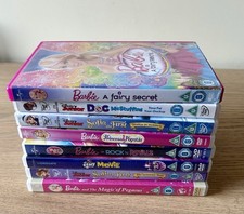Kids DVD Bundle x 8 - Barbie