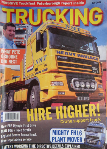 Trucking magazine features