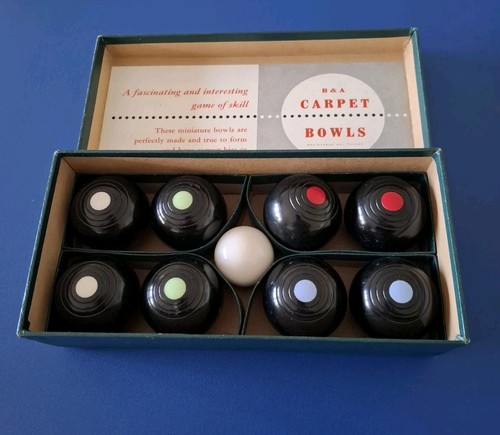 Carpet bowls vintage - b&a,