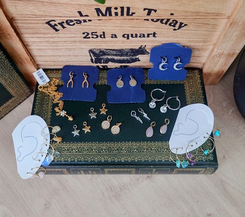 Mixed job lot earring - mixed,