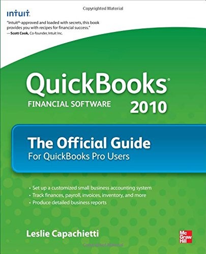 Quickbooks 2010 the official - quickbooks,