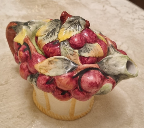 Large vintage ceramic glazed - vintage,