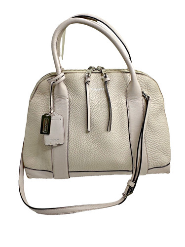 Coach bleeker large - bleeker, leather
