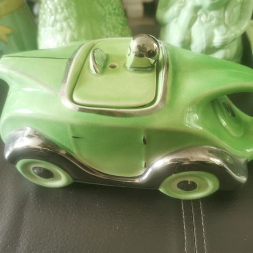 Art deco sadler pottery racing - deco,
