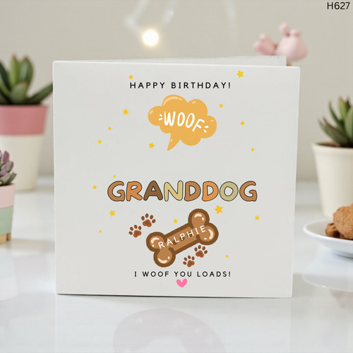 Birthday card for grandad - for,